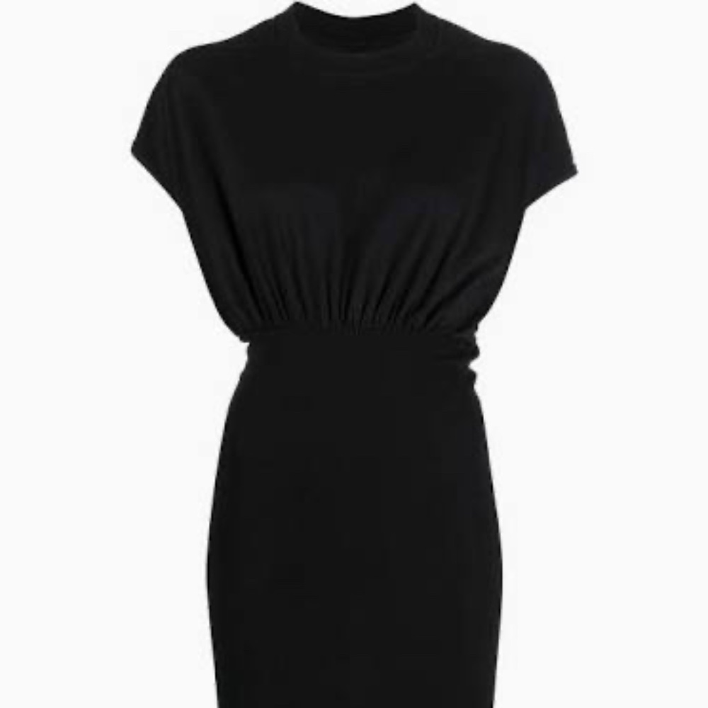 Rick Owens DRKSHDW Tommy cinched-waist T-shirt dress